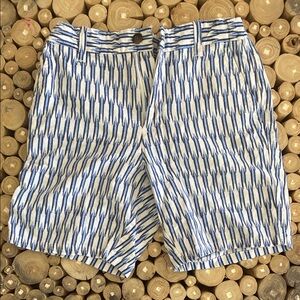 Janie and Jack Coastal Casual Cotton Linen Shorts